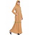 A-line inner abaya- Sand A-line inner abaya- Sand
